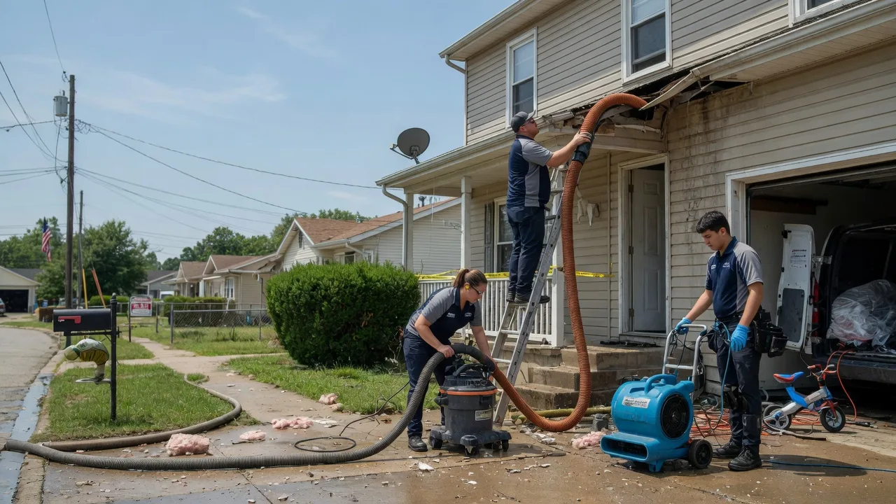 Water Damage Restoration in Claymont, DE near me